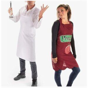 NWT Hauntlook Preggo & Chef Adult Couple Halloween Costume One Size Holiday Part
